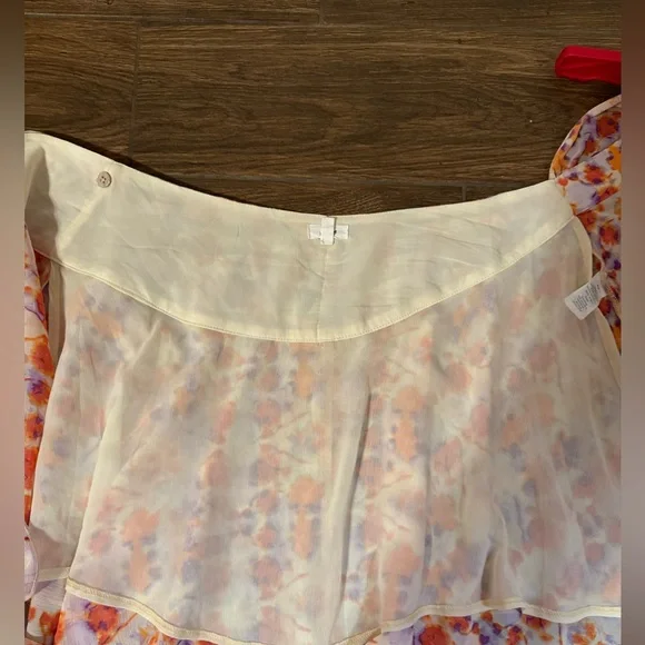 Aerie Tie-Dye Wrap Skirt Size M - Picture 3 of 4